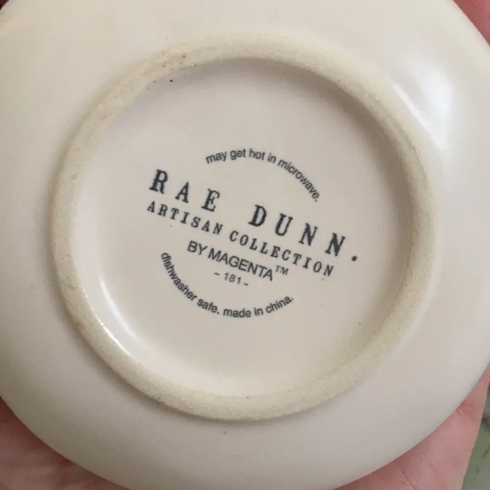 Rae Dunn Artisan Collection Bowl Set